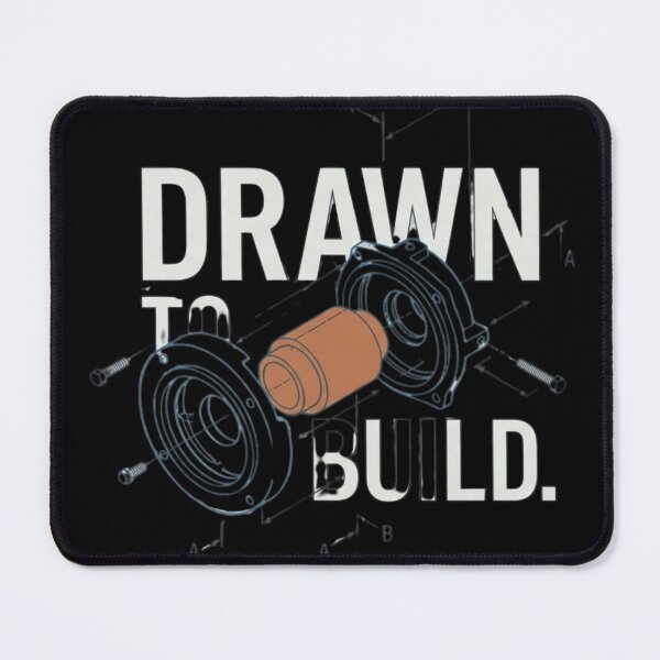 Item preview, Drawn to Build CAD Engineer Technical Design designed and sold by Amr Darwish Graphic designer.