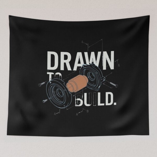 Item preview, Drawn to Build CAD Engineer Technical Design designed and sold by Amr Darwish Graphic designer.