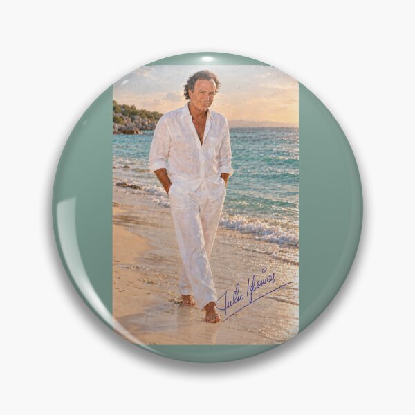 Item preview, Julio Iglesias — White Linen by the Sea designed and sold by LuluLeb.