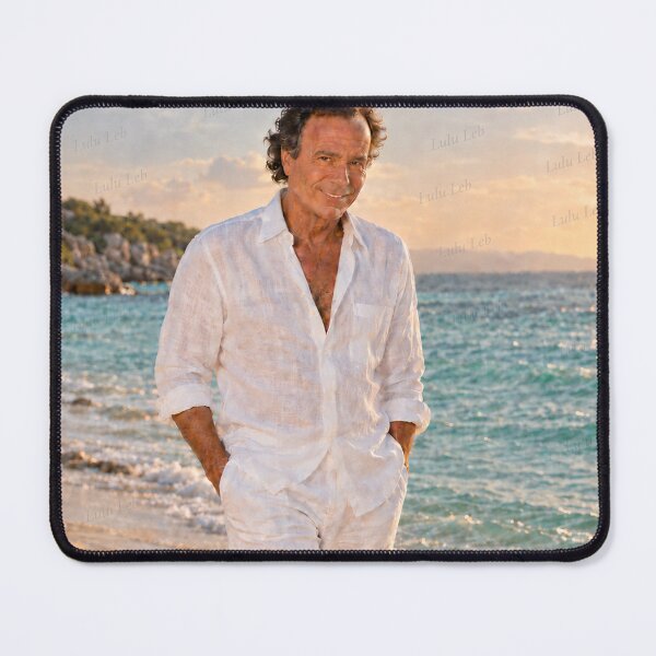 Item preview, Julio Iglesias — White Linen by the Sea designed and sold by LuluLeb.