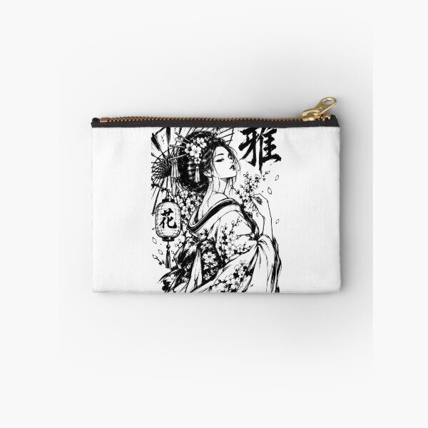 Item preview, Japanese Elegant Geisha Beneath Blossoms designed and sold by bapupa.