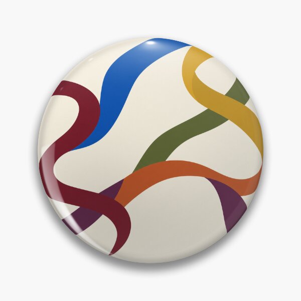 Item preview, Ribbon Run – Modern Abstract Scarf designed and sold by astersgraphics.