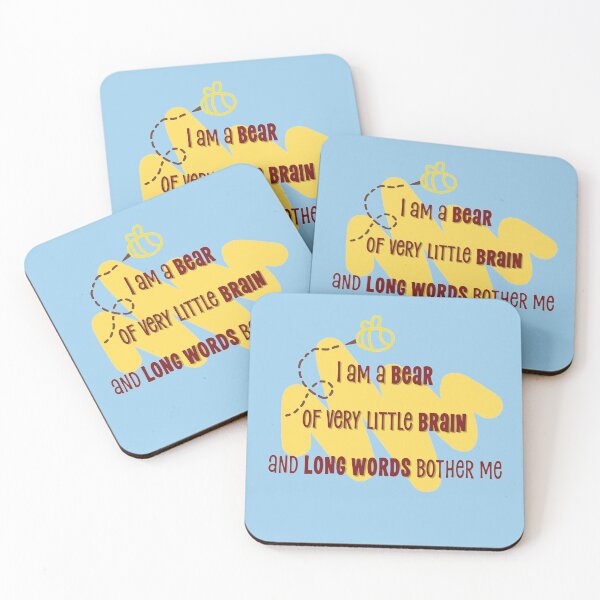 Item preview, Bear of Very Little Brain (Sky Blue)  designed and sold by Further Up Designs.