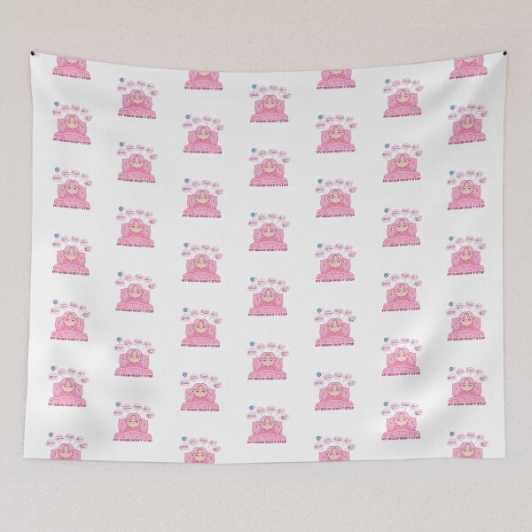 Item preview, My Brain Won't Stop - 3AM Overthinker Girl Insomnia designed and sold by GenZPopStudio.