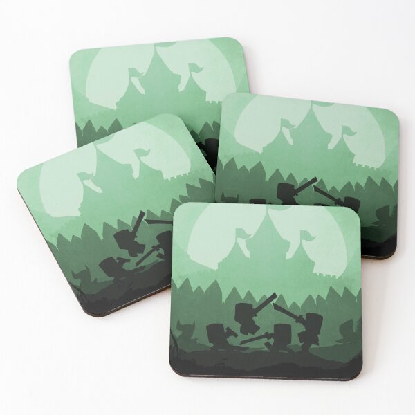 Item preview, Minimalist Game Art - Crashers designed and sold by LowtherArtworks.