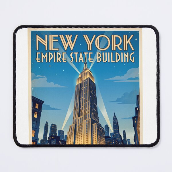 Item preview, Empire State Building — The World's Most Famous Observatory designed and sold by Bad-Decisions-Designs.