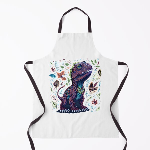 Item preview, Adorable Tiny T Rex Dinosaur Illustration for Kids and Dinosaur Lovers designed and sold by MoGo2020.