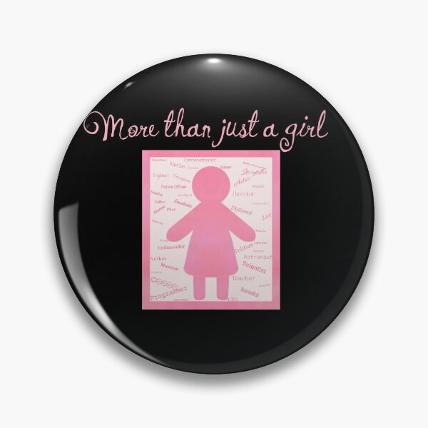 Item preview, More Than Just a Girl Sign designed and sold by JaygiesDesign.