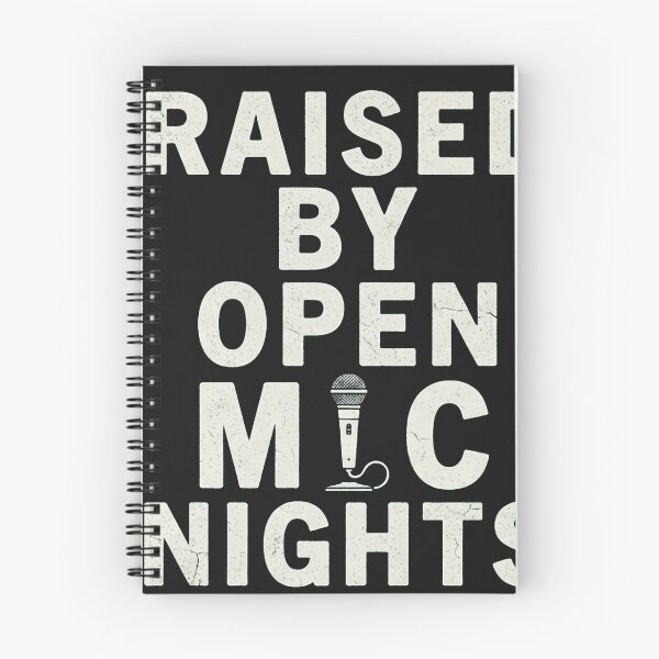 Item preview, Raised by Open Mic Nights – Indie Music Culture Design designed and sold by RokomariFabric.