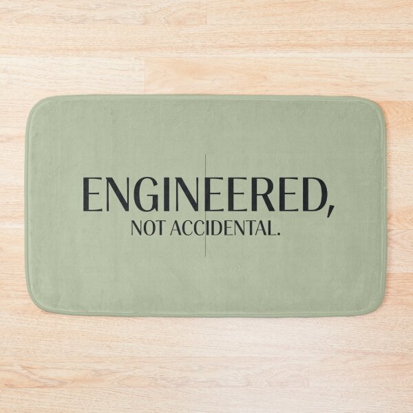Item preview, Engineered Not Accidental Engineering Identity designed and sold by Amr Darwish Graphic designer.