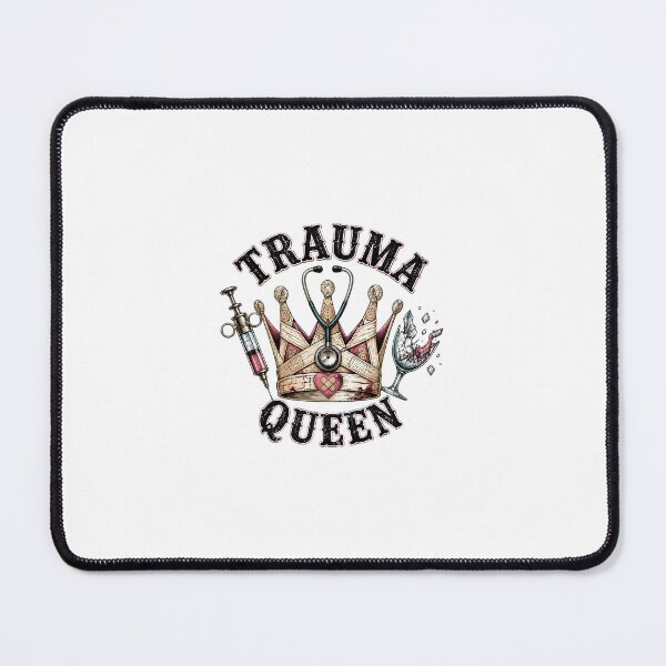 Item preview, Trauma Queen ER Nurse Grunge Nursing Student designed and sold by Créative touche .