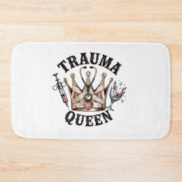 Artikelvorschau, Trauma Queen, Notfallkrankenschwester, Grunge-Krankenpflegeschülerin entworfen und verkauft von Créative touche .