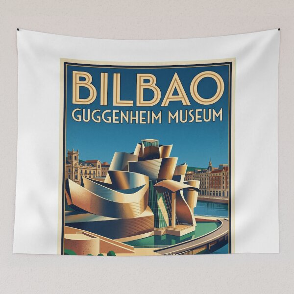 Artikelvorschau, Guggenheim Bilbao — Architectural Marvel of Northern Spain entworfen und verkauft von Bad-Decisions-Designs.