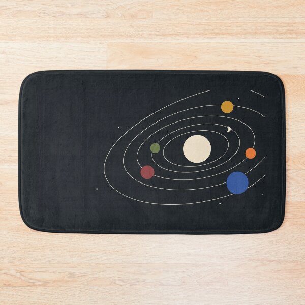 Item preview, Orbit Field – Abstract Astronomy Desk Mat designed and sold by astersgraphics.