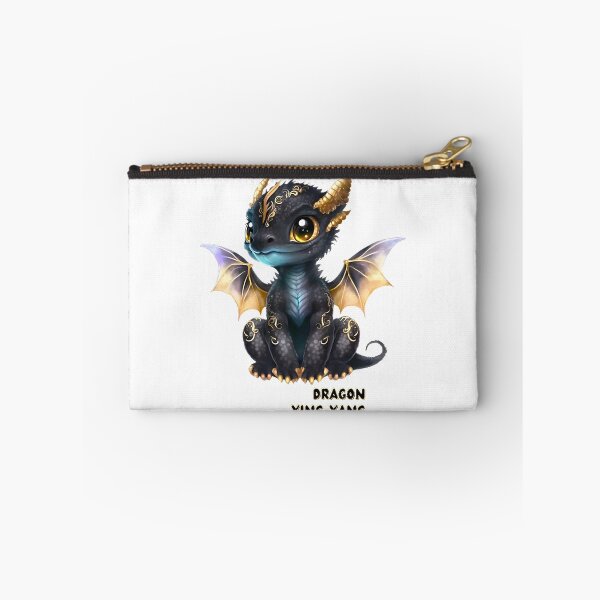 Item preview, Mystical Black Dragon Illustration with Intricate Details and Dark Fantasy Style designed and sold by SivalSin.