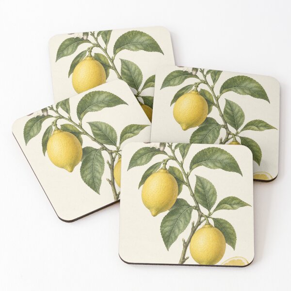 Item preview, Vintage Lemon Branch – Citrus Botanical Wall Art designed and sold by FairDinkumThreads.