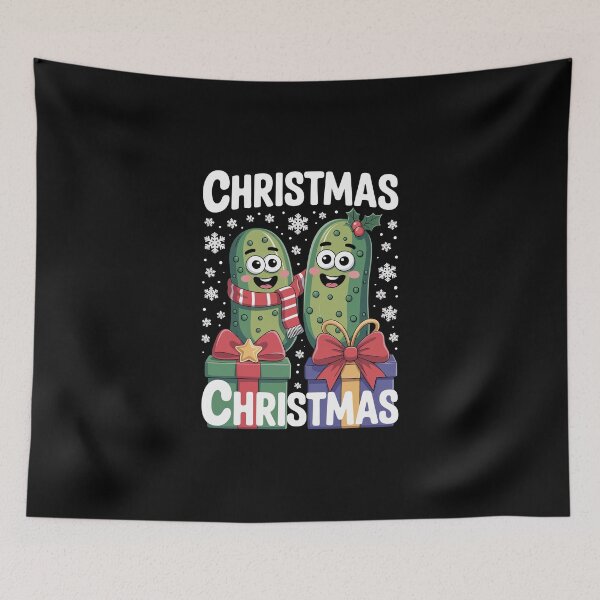 Item preview, Christmas Pickle – Cute Holiday Pickles With Presents Art designed and sold by jkrphoto.