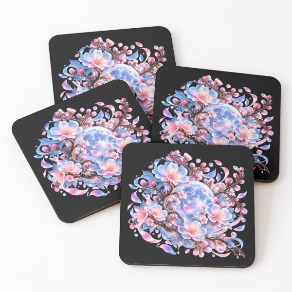 Item preview, Moonlit Cherry Blossom – Enchanted Fantasy Garden designed and sold by TroviTutto.