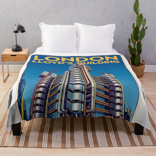 Artikelvorschau, Lloyd's Building London — The High-Tech Marvel of the City entworfen und verkauft von Bad-Decisions-Designs.