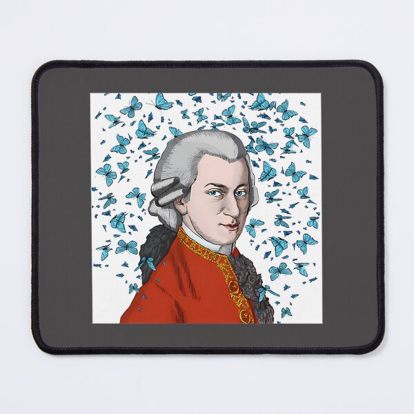 Item preview, Wolfgang Amadeus Mozart Classic Composer Portrait Design designed and sold by MDouglas2018.
