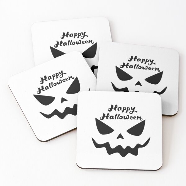 Item preview, happy halloween spooky pumkin face silhouette designed and sold by Noounii.