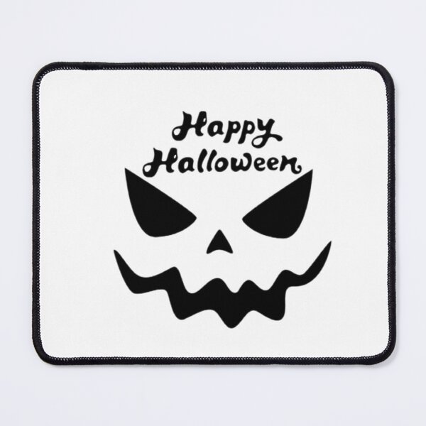 Item preview, happy halloween spooky pumkin face silhouette designed and sold by Noounii.