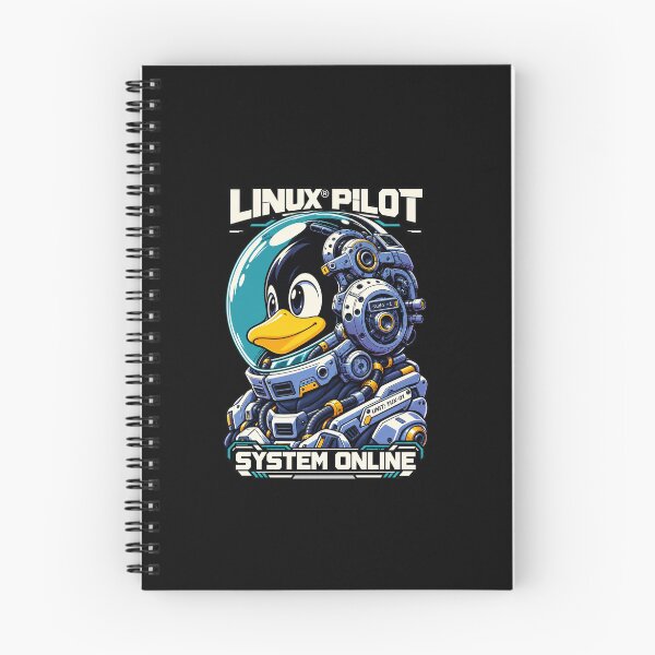 Aperçu de l'œuvre Manchot Linux Tux mascotte spatiale créée et vendue par Olena Du.