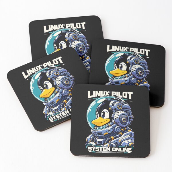 Artikelvorschau, Linux Tux Pinguin Weltraummaskottchen entworfen und verkauft von Olena Du.