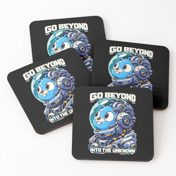 Item preview, Golang gopher mascot Go run designed and sold by Olena Du.