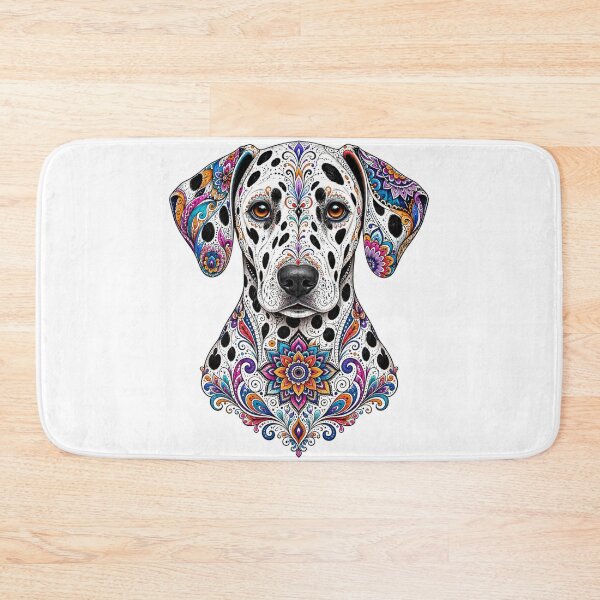 Item preview, Colorful Dalmatian designed and sold by PaintedbyCarol.