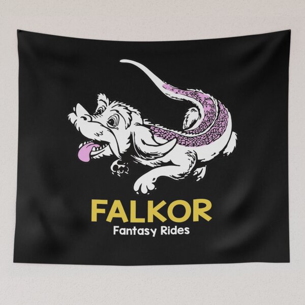 Aperçu de l'œuvre Manèges fantastiques de Falkor créée et vendue par teranlistcompla.
