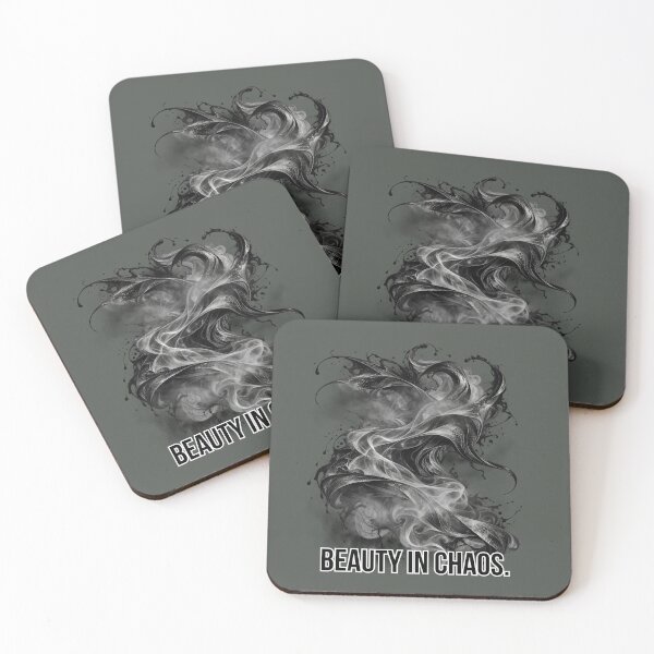 Item preview, Beauty in Chaos Abstract Smoke designed and sold by AhmadAnnaPrints.