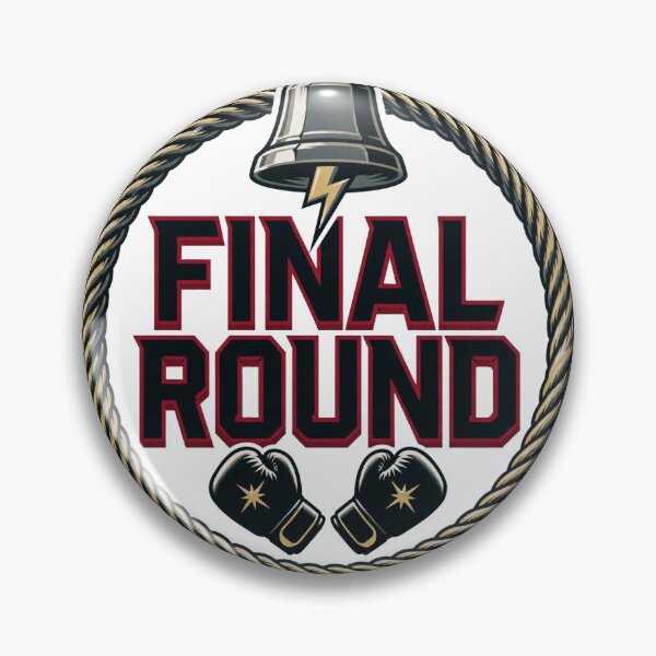 Item preview, Final Round Wrestling Fight Night Emblem designed and sold by Dogy Corgi.