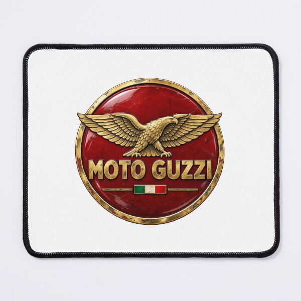 Item preview, Vintage moto guzzi logo with golden eagle designed and sold by sanawnaw154.