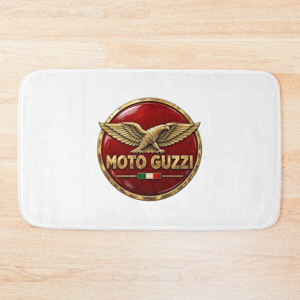 Item preview, Vintage moto guzzi logo with golden eagle designed and sold by sanawnaw154.