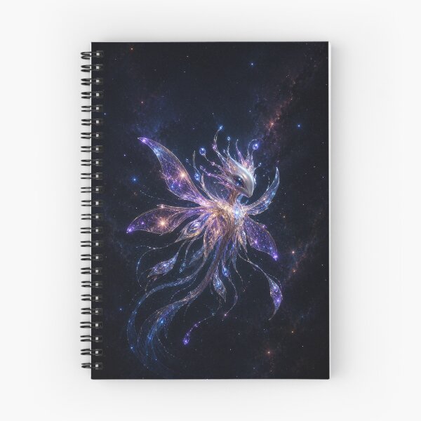 Item preview, Celestial Crystal Phoenix—Cosmic Fantasy designed and sold by ZYVARENNE.