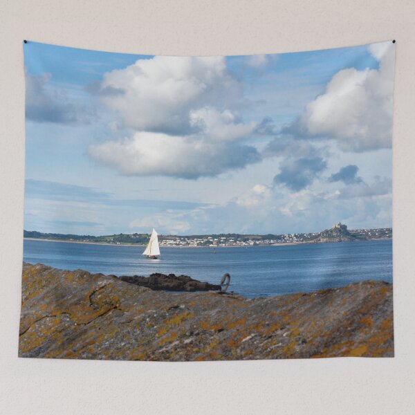 Item preview, Mounts Bay And Marazion Cornwall designed and sold by Terri Waters Photography & Design.