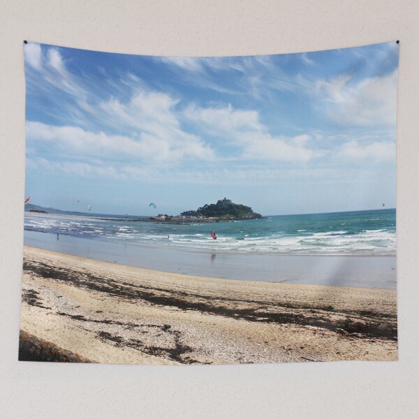 Item preview, Windsurfing Around St Michael's Mount designed and sold by Terri Waters Photography & Design.