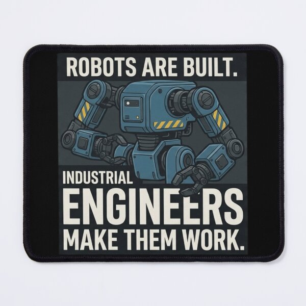 Item preview, Robots Are Built Engineers Make Them Work designed and sold by Amr Darwish Graphic designer.