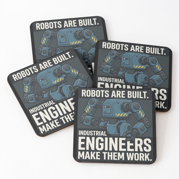 Item preview, Robots Are Built Engineers Make Them Work designed and sold by Amr Darwish Graphic designer.