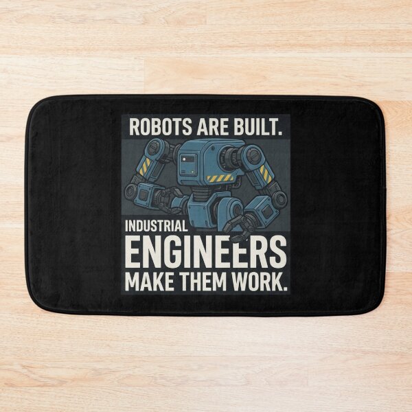 Item preview, Robots Are Built Engineers Make Them Work designed and sold by Amr Darwish Graphic designer.