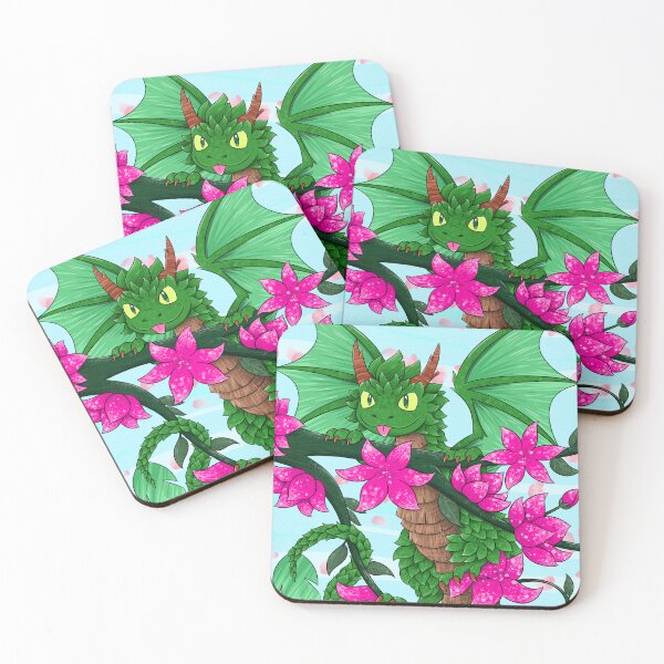 Item preview, 'Paloma' Fantasy Dragon Art designed and sold by ZookieCartoons.