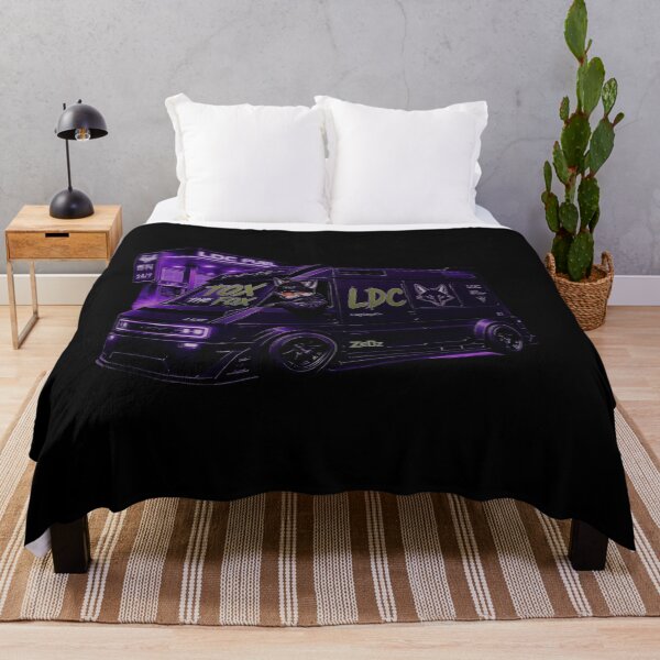 Item preview, Cyberpunk Van LDC Fuel Streetwear Tox The Fox designed and sold by LazyDayzCo.