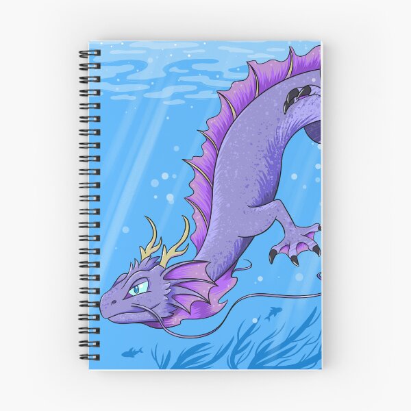Item preview, 'Mizu' Fantasy Dragon Art designed and sold by ZookieCartoons.