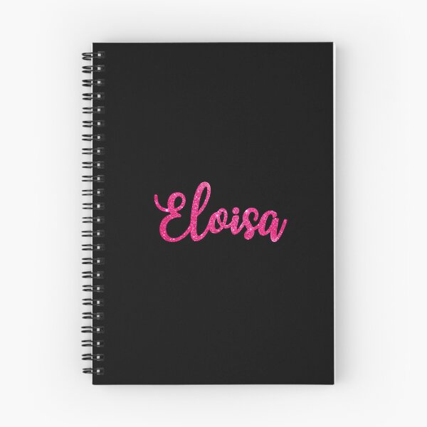 Item preview, Eloisa Hot Pink Sparkly Personalised Name Design designed and sold by CamilasPrints.