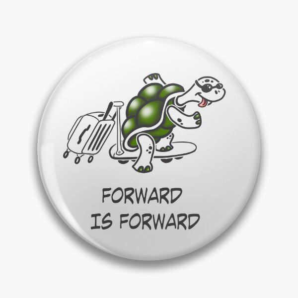 Item preview, Forward Is Forward Turtle | Gentle Positive Motivation designed and sold by Samaya-.