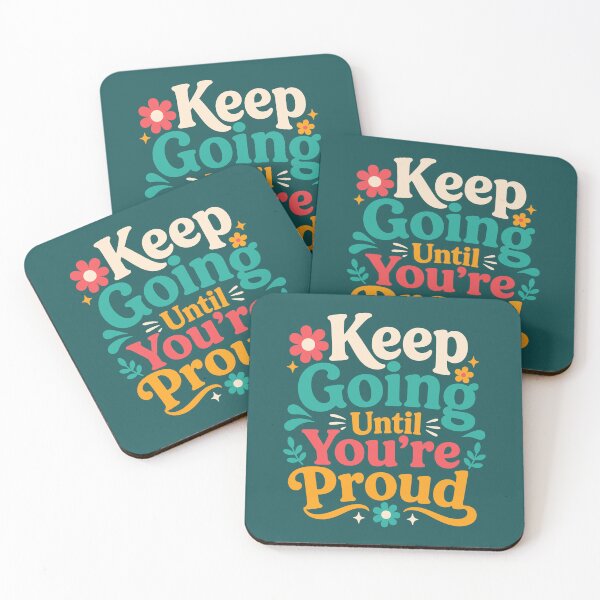 Item preview, Keep Going Until You’re Proud designed and sold by rejowan-arts.