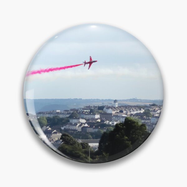 Item preview, Red Arrows Over Falmouth Cornwall designed and sold by Terri Waters Photography & Design.