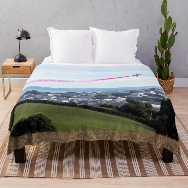 Item preview, Red Arrows Over Falmouth Cornwall designed and sold by Terri Waters Photography & Design.