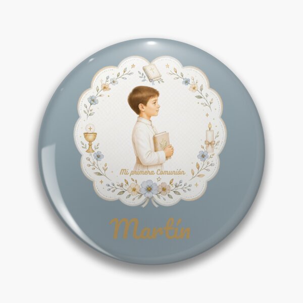 Item preview, First Holy Communion Boy – My First Communion Martin Watercolor Gift designed and sold by MarCapez.
